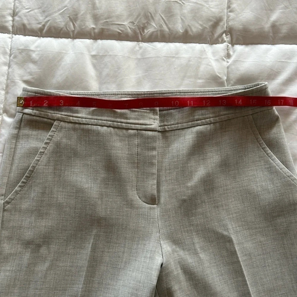 Trina Turk gray trouser wide leg pants 8 - Picture 3 of 11